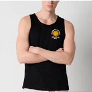 (M) Arizona black tank top for men